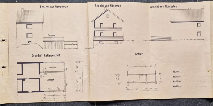 **Top gepflegtes Zweifamilienhaus** - Plan Garagenanbau.jpg